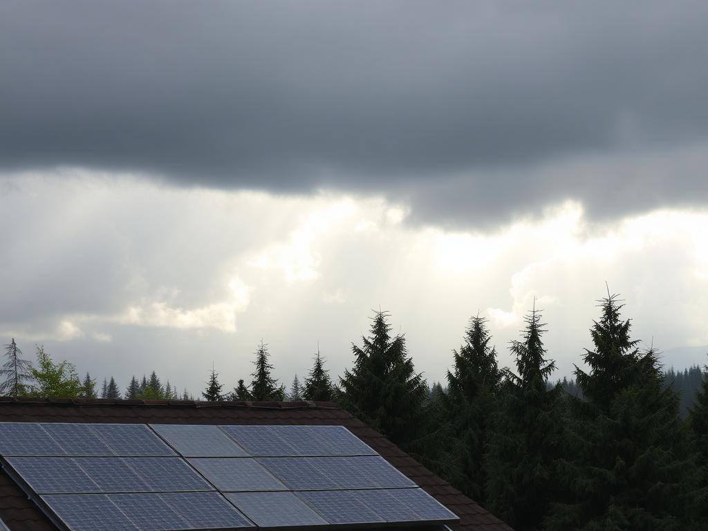 Does solar actually work under Northwest clouds?